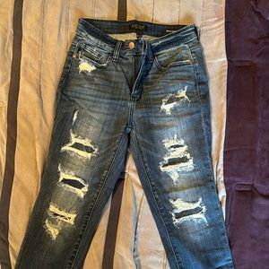 Judy Blue- skinny fit capri jeans- 5/27